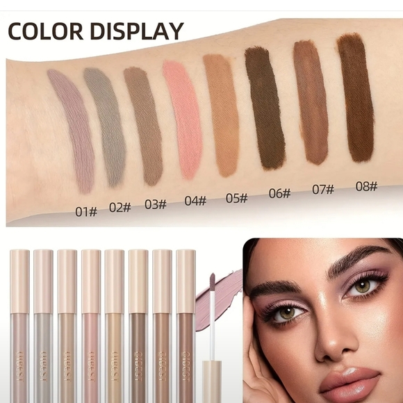 QIBEST Matte Eye Shadow Set - Picture 4 of 6